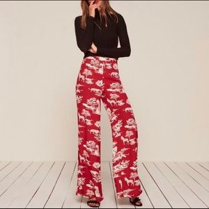 Reformation Santorini Pant - Nairobi print